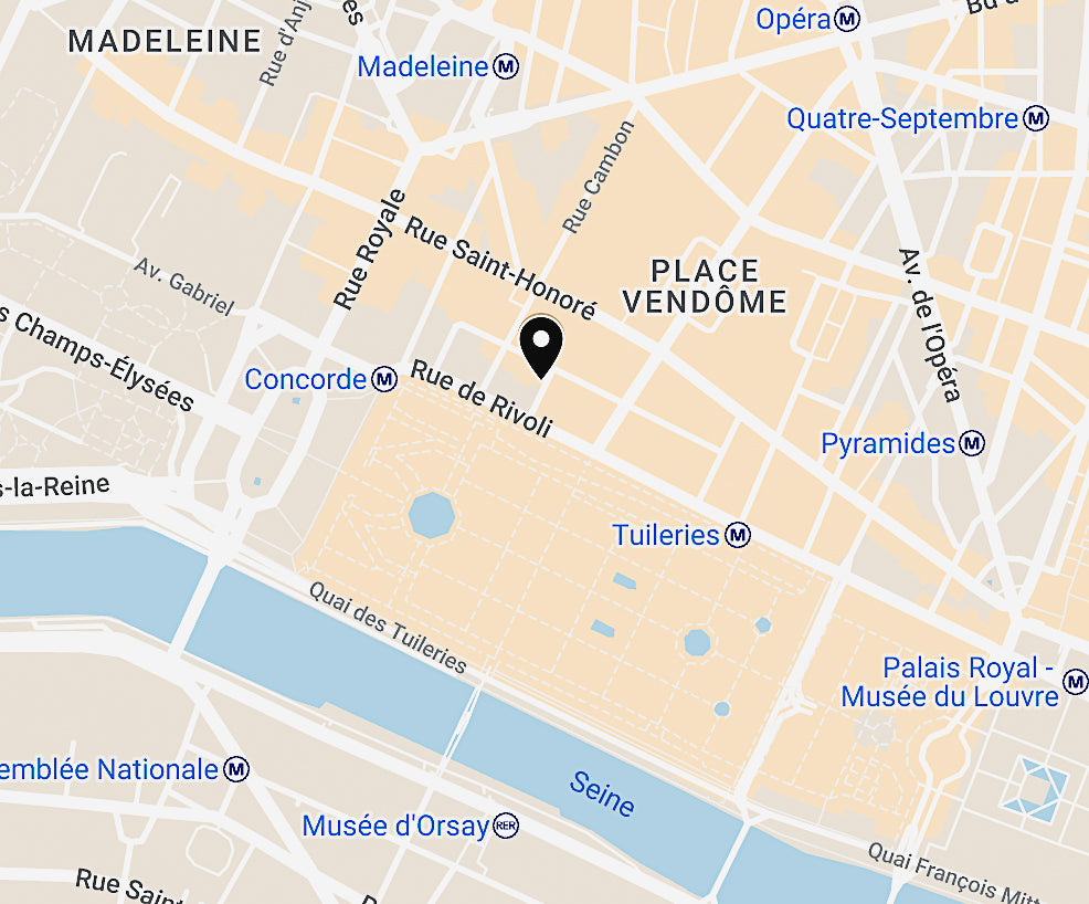 Carte de la boutique Chamberlan