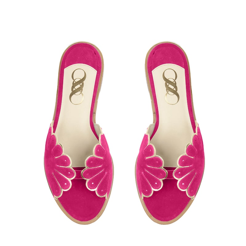 Mules Cabourg Rose Glam